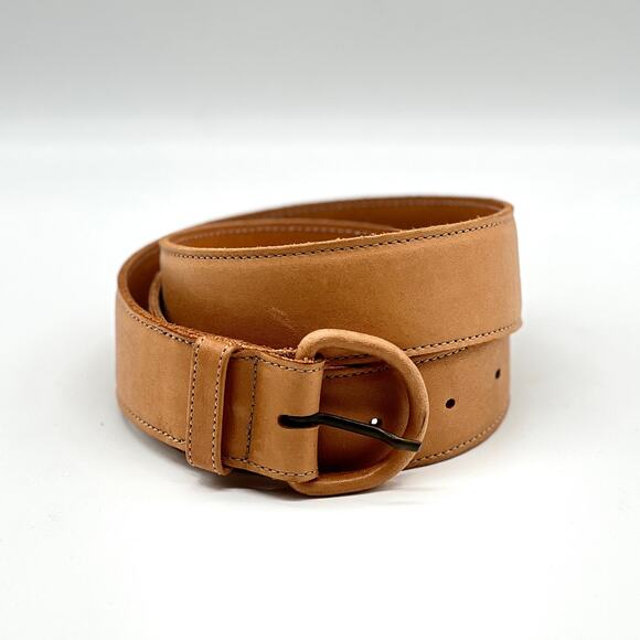 Banana Republic Accessories - VINTAGE BANANA REPUBLIC Leather Belt Womens XS Saddle Tan Brown 28" Waist
